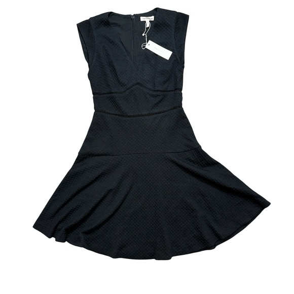 Rebecca Taylor Black Taylor Mini Dress - Picture 3 of 7